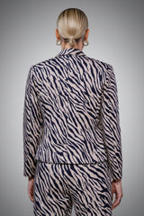 Zebra Chic Mila Trousers – Regular Fit