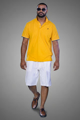 Sunrise Classic Polo – Saffron Yellow