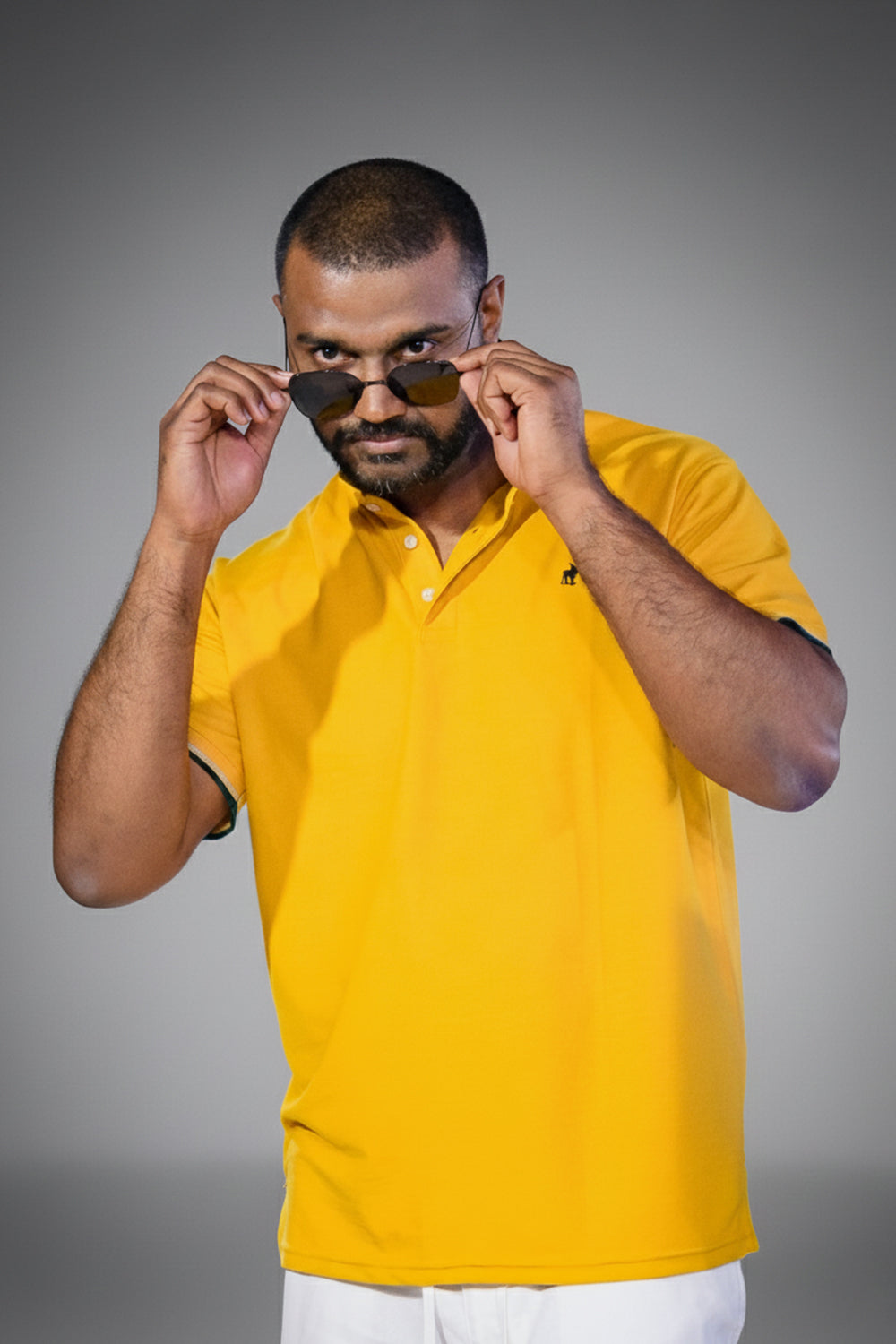 Sunrise Classic Polo – Saffron Yellow