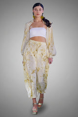 Sunburst Elegance Two-Piece Set – Designer Inspired