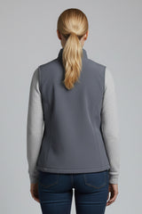 AeroFlex Women’s Lightweight Softshell Vest – Gray